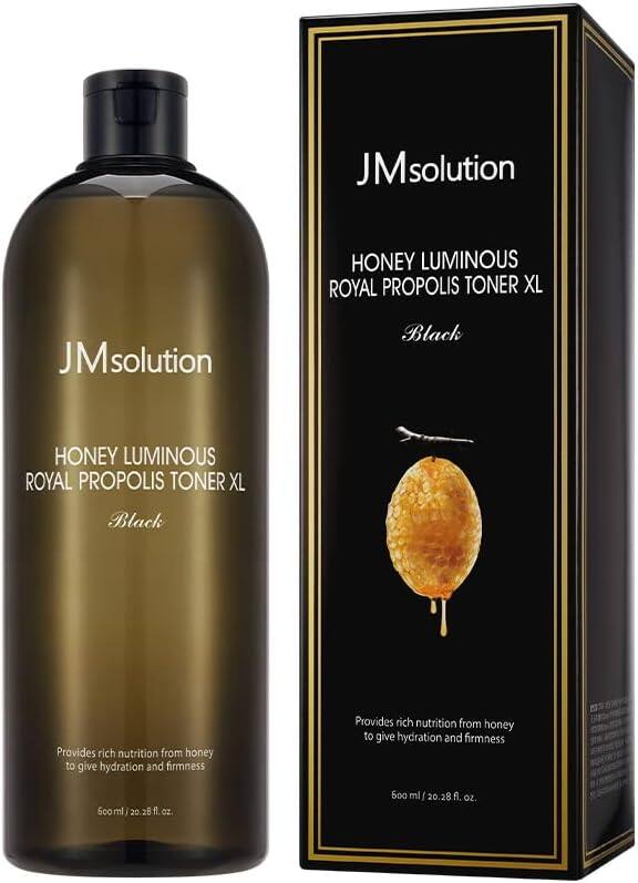 JM Solution Honey Glow Royal Propolis Toner X Large Black FROM KOREA