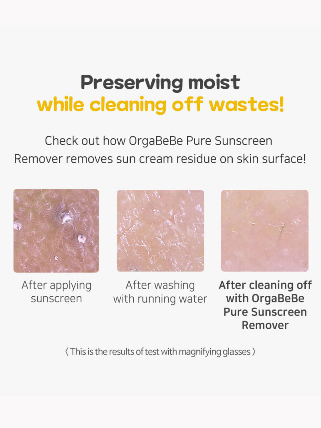 Orgabebe - Pure Sunscreen Remover