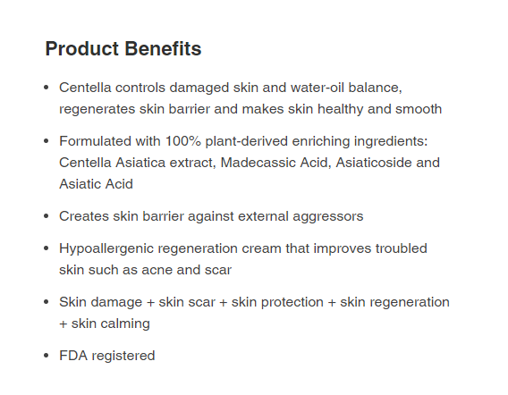 MEDIPEEL Centella Mezzo Cream 30ml