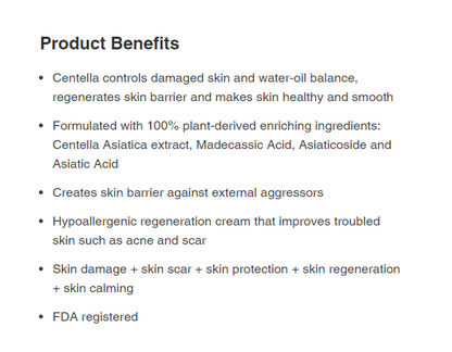 MEDIPEEL Centella Mezzo Cream 30ml