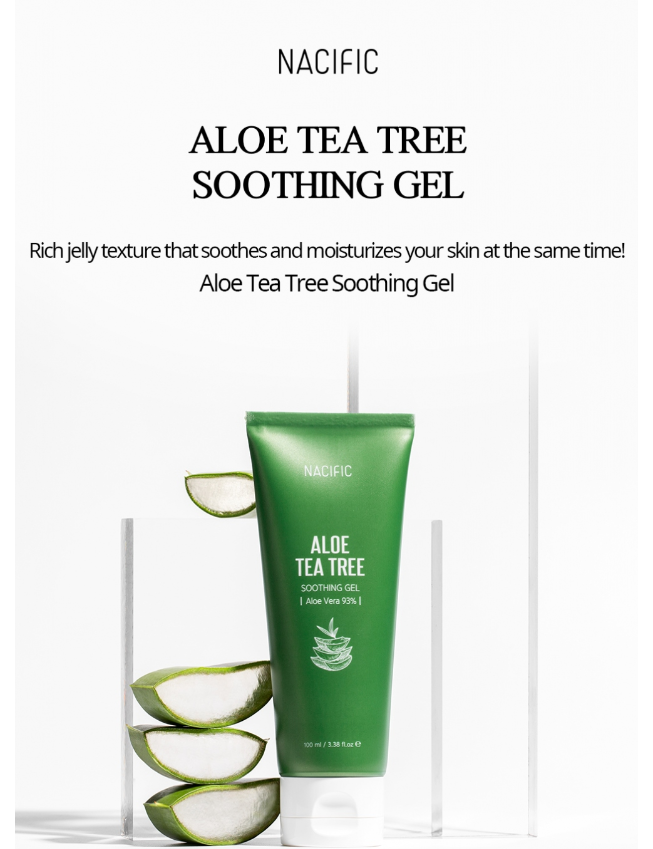 NACIFIC Aloe Tea Tree Soothing Gel (100ml)