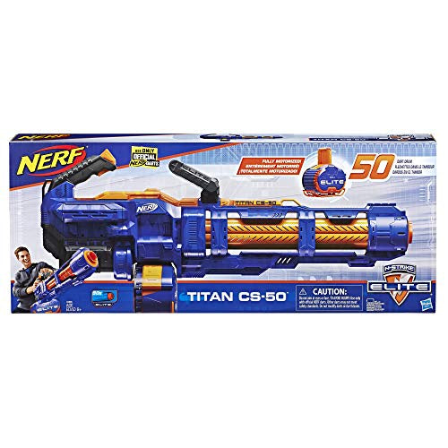 NERF Elite Titan CS-50 Toy Blaster -- Fully Motorized