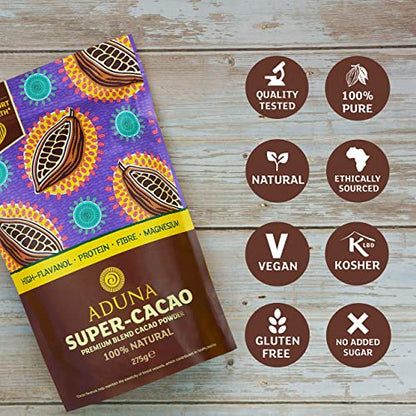 Aduna Super-Cacao Powder | Raw Cacao Superfood Powder