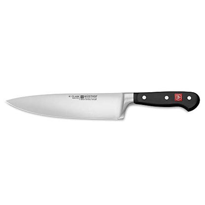 WÜSTHOF Classic 8 Inch Chef’s Knife,Black,8-InchPisau Pemotong 100% Original Direct From USA