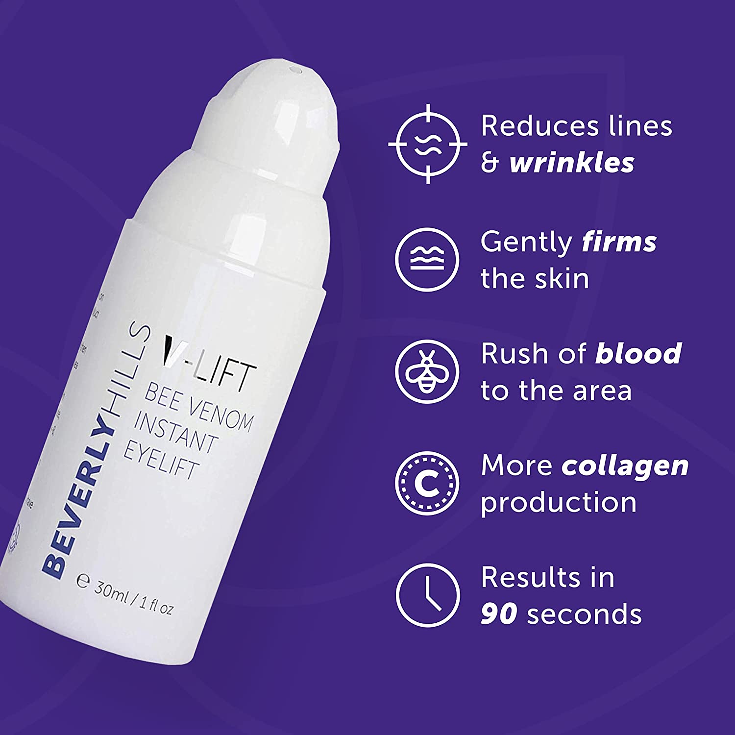 Beverly Hills V-Lift Instant Eye Lift and Eye Tuck Bee Venom Serum