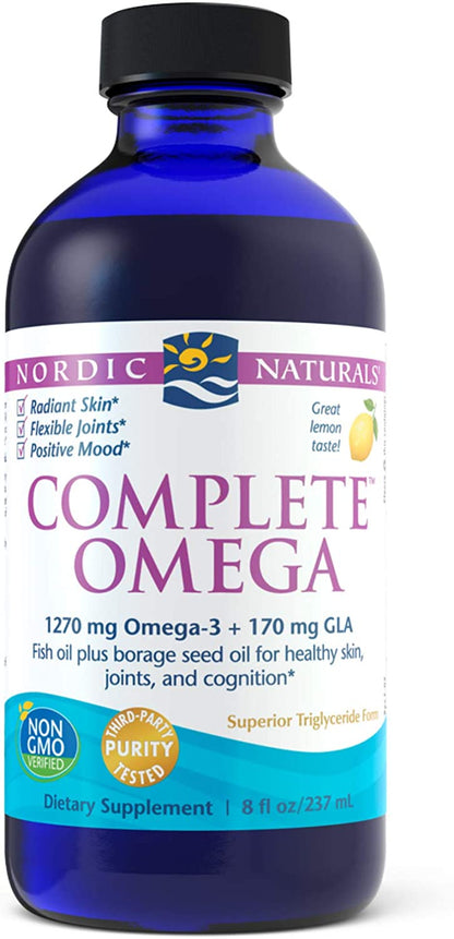 Nordic Naturals Complete Omega, Lemon Flavo - 48 Servings