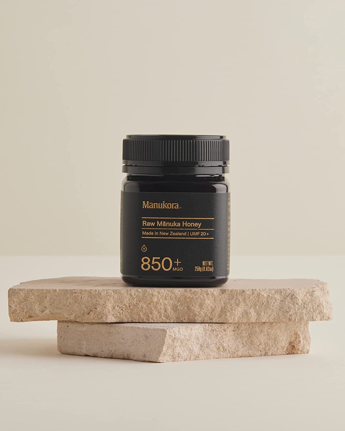 Manukora UMF 20+/MGO 850+ Raw Manuka Honey (250g/8.8oz)