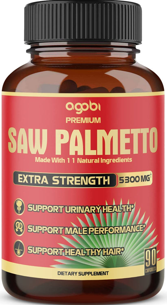 Premium Saw Palmetto Capsules 90 Caps