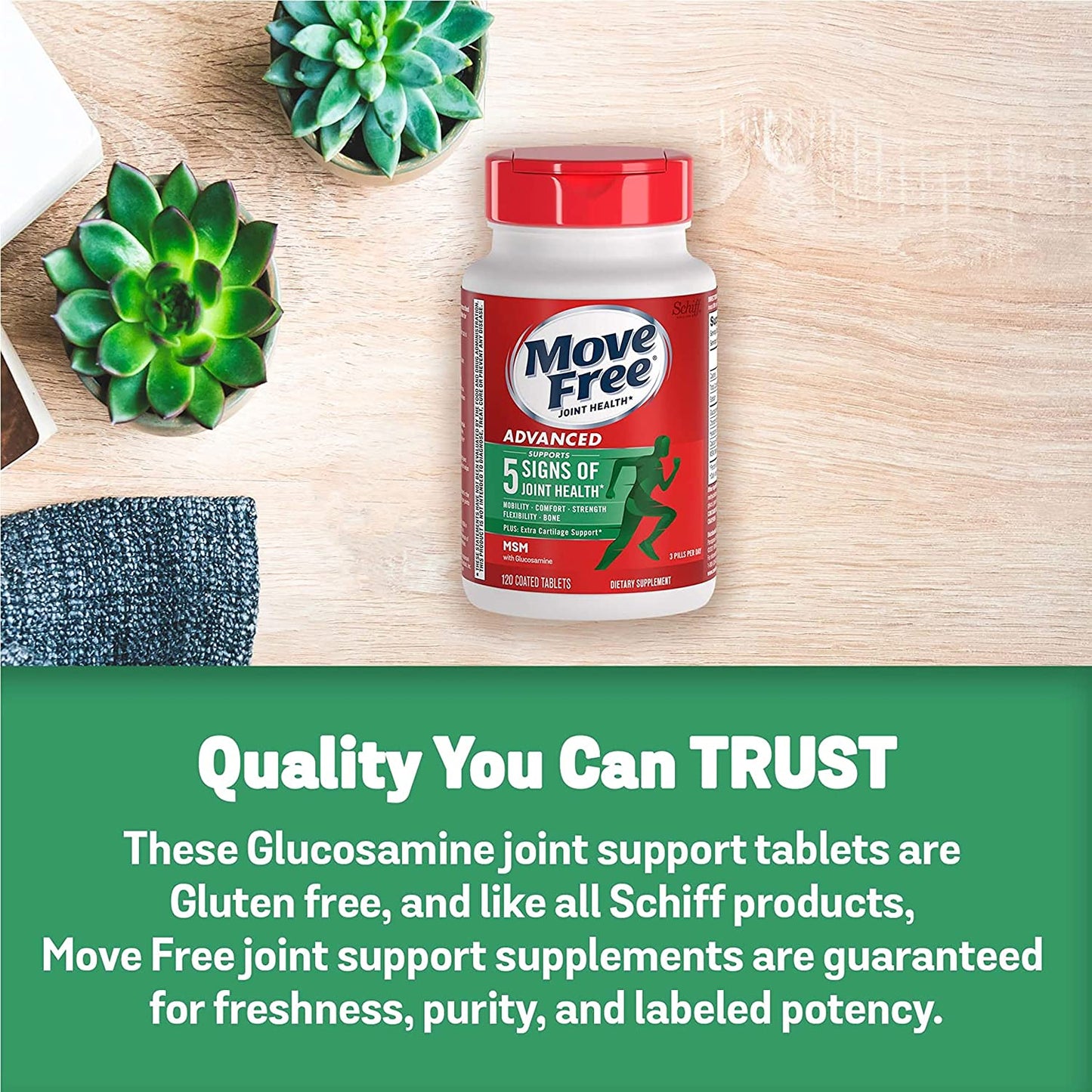 Glucosamine Chondroitin MSM Joint Support Supplement