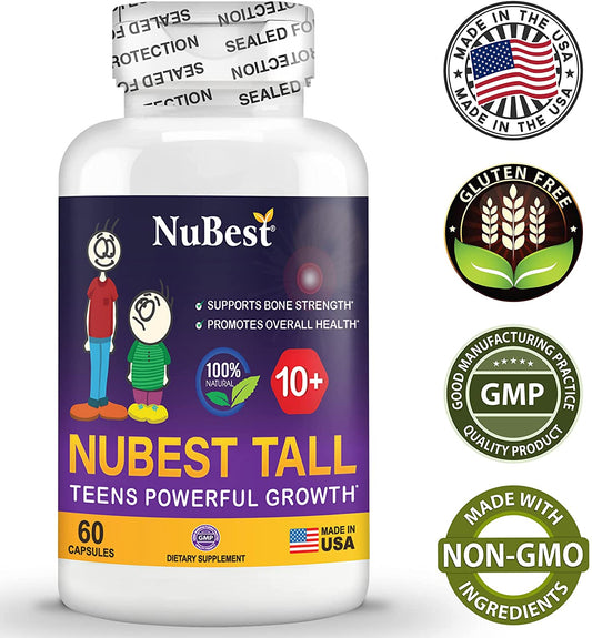 NuBest Tall 10+ - Advanced Growth Formula 60 Capsules