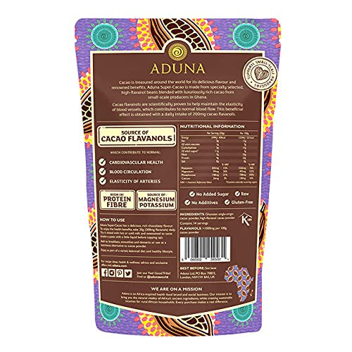 Aduna Super-Cacao Powder | Raw Cacao Superfood Powder