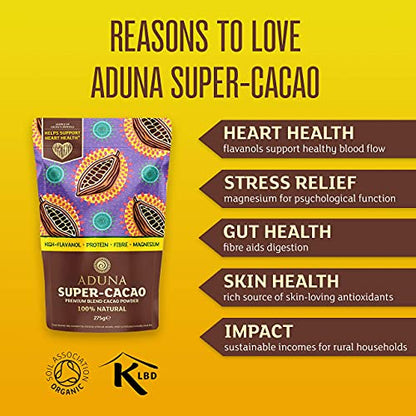 Aduna Super-Cacao Powder | Raw Cacao Superfood Powder